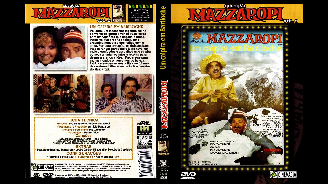 Mazzaropi Um Caipira em Bariloche (1973)