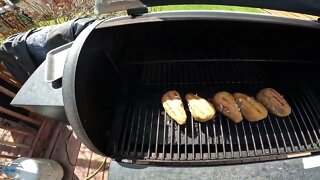 MOCK CHICKEN LEGS ON TRAEGER GRILL