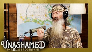 Phil Robertson Describes Intelligent Design to the Atheist Crowd