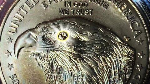 The Gold Eagle Stare From The US Mint