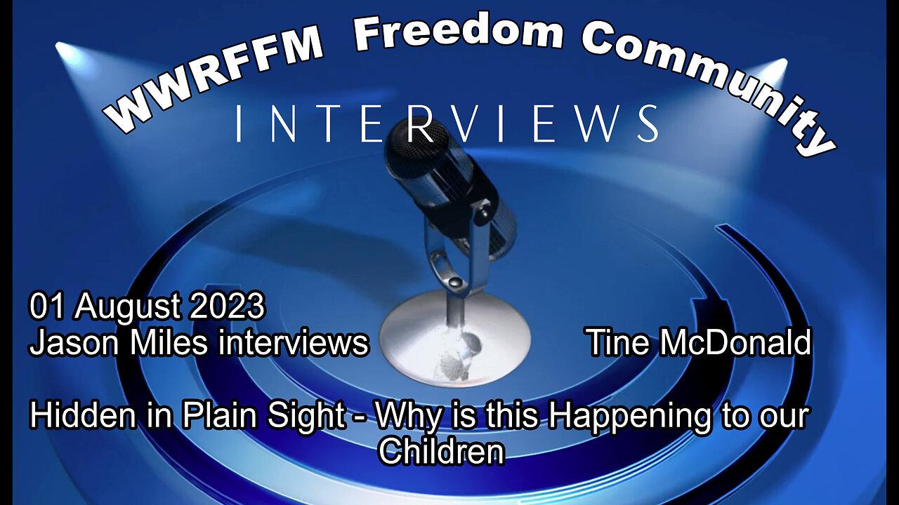 Freedom Community Interviewes - Jason Miles with Tine McDonald (Unacceptable Content for Children)