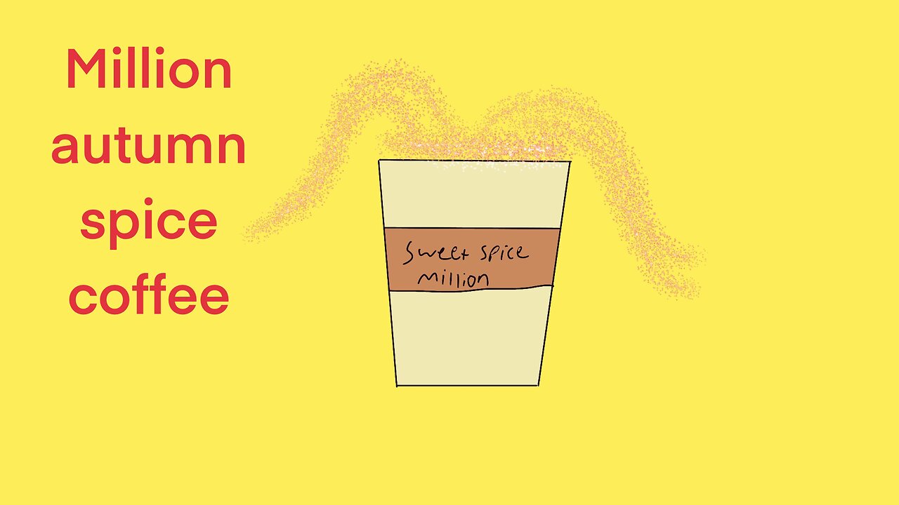 Million autumn spice coffee