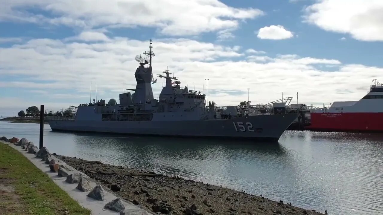 Australian War Ships 152 05, Devonport Tasmania.