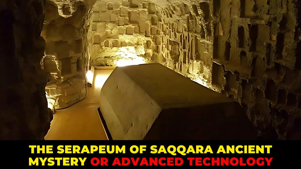 "The Serapeum of Saqqara: Ancient Mystery or Advanced Technology?"