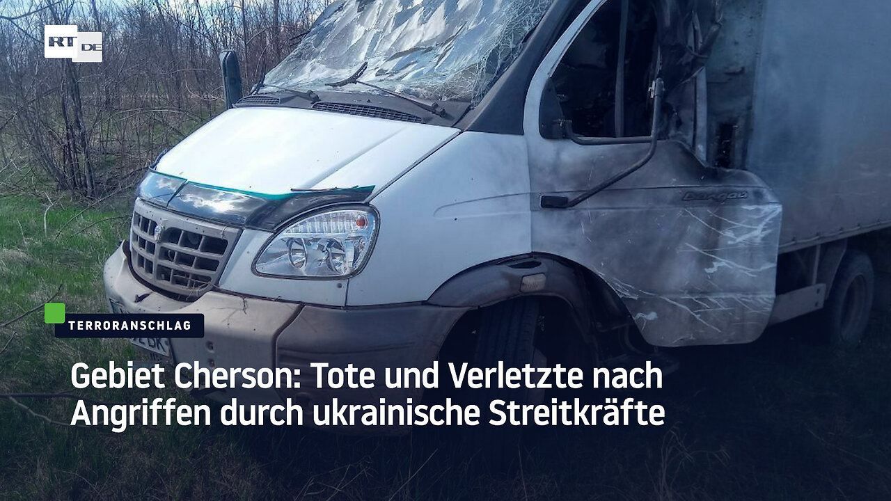 Drohnenattacke auf Gebiet Cherson: Tote und Verletzte nach ukrainischem Angriff