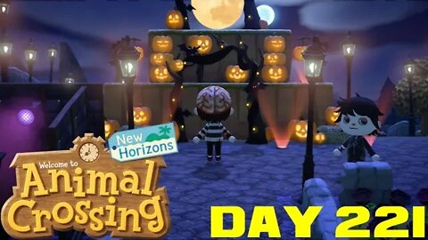 Animal Crossing: New Horizons Day 221 - Nintendo Switch Gameplay 😎Benjamillion