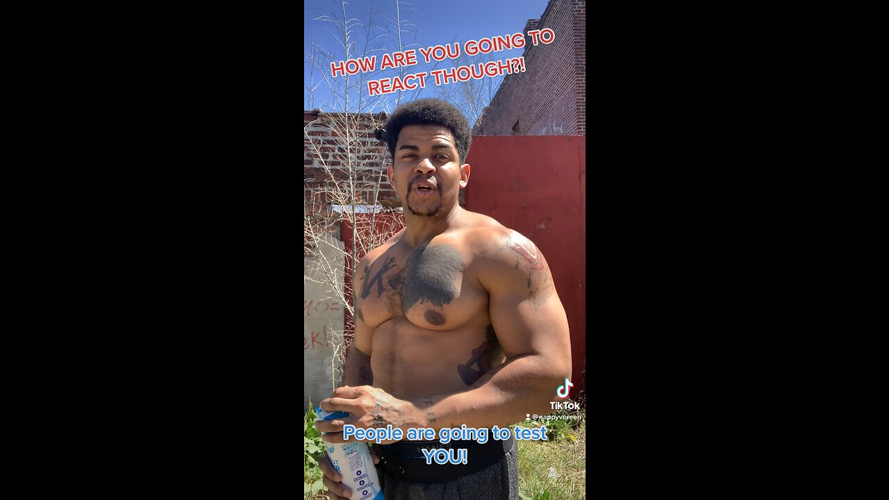 HOW ARE YOU GOING TO REACT TO IT THOUGH?! | the best motivational bodybuilding rapper