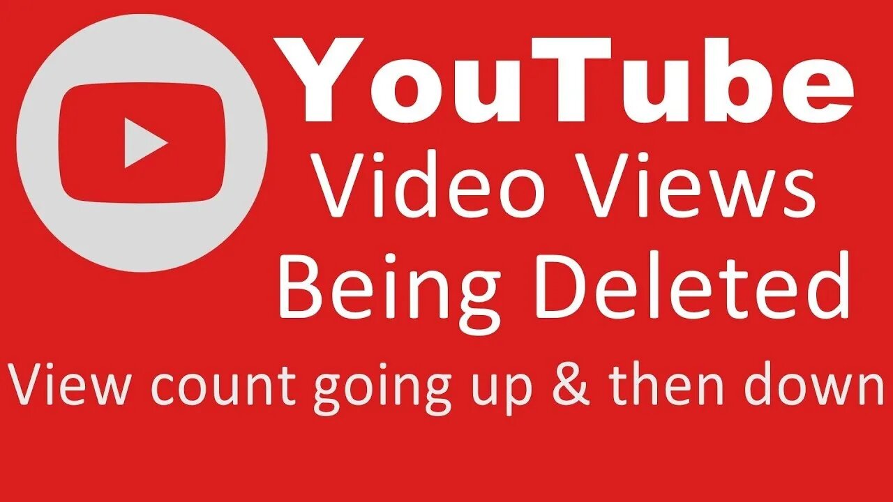 YouTube are video view thieves!