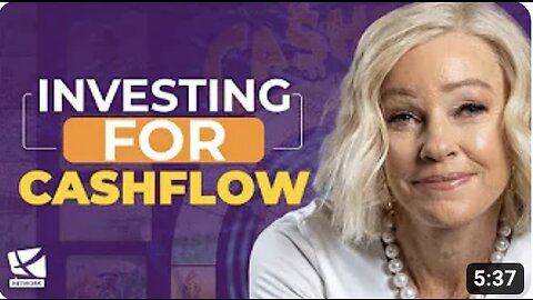 Why you should invest for CASH FLOW