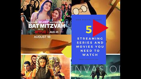 Must-Watch Streaming Series and Movies for the Week of August 21, 2023