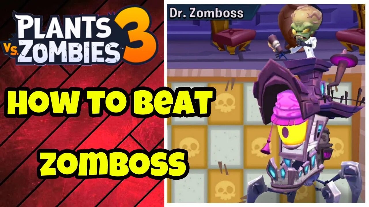 How to defeat Devour Tower Zomboss | Plants Vs Zombies