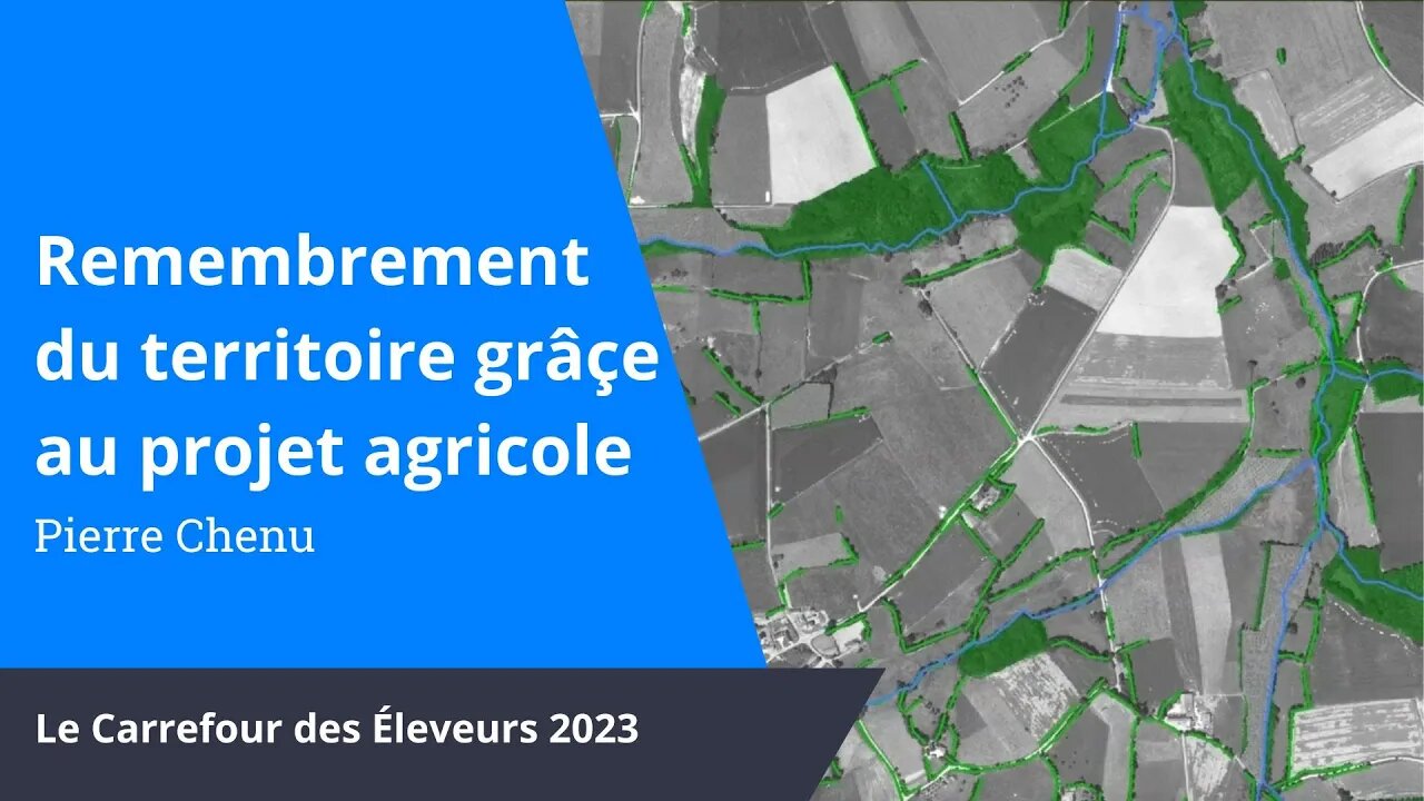 Réarbrement du territoire grâce au projet agricole, Pierre Chenu