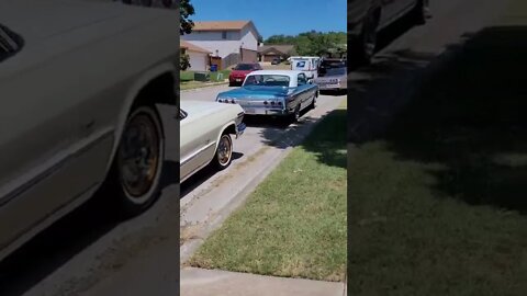 Father's day cruise #shorts #lowriders #classiccars #lsob #youtubeshorts #lowrider #cars #impala