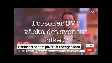 FÖRSÖKER SVT VÄCKA DET SVENSKA FOLKET?