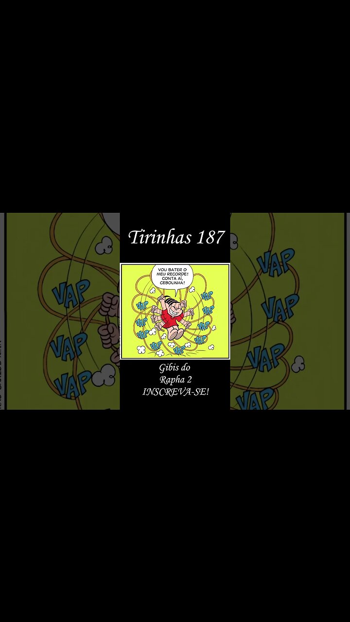 Tirinhas da Turma da Mônica nº 187 | Gibis do Rapha 2