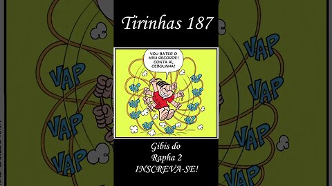 Tirinhas da Turma da Mônica nº 187 | Gibis do Rapha 2