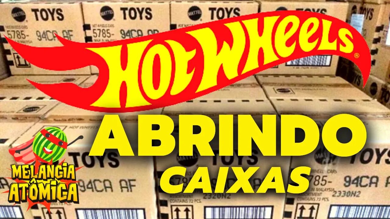 Abrindo caixas do lote H da linha básica Hot Wheels de 2022