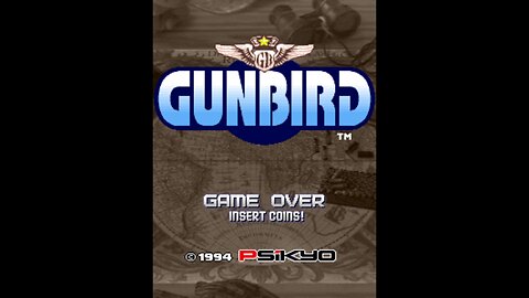 Gunbird Arcade Game, Psikyo 1994, playthrough