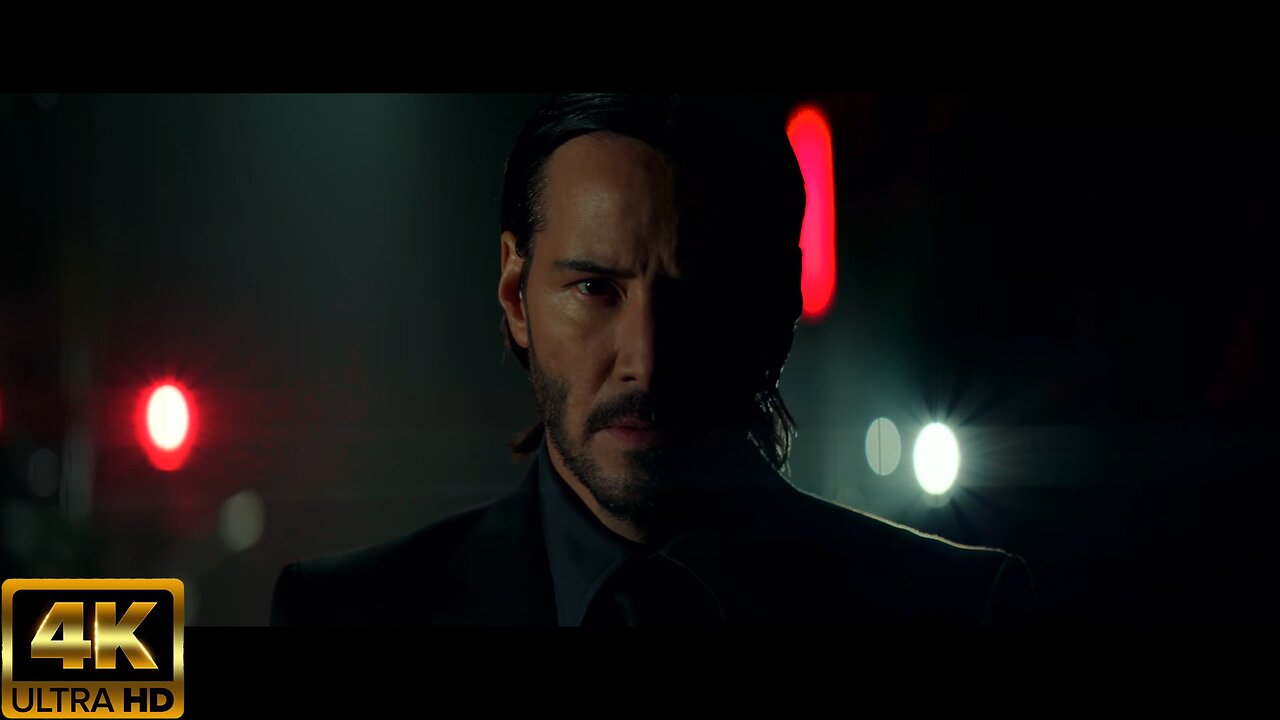John Wick: Chapter 2 (2017) 4K - Getting back the car scene - [Part1/2]