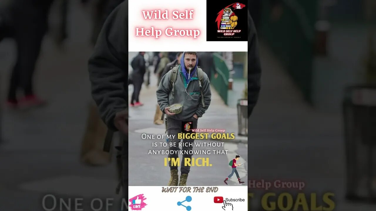 🔥Biggest goal is to be rich🔥#shorts🔥#wildselfhelpgroup🔥16 April 2022🔥
