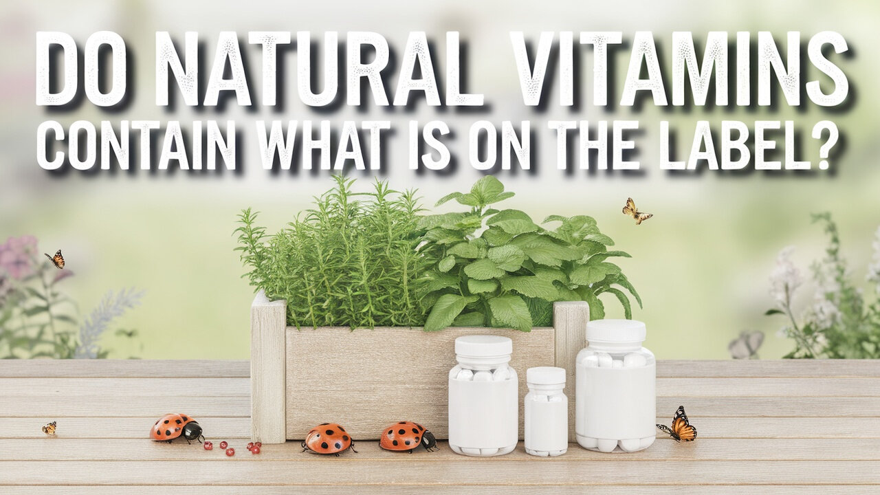 DO Natural Vitamin Supplements REALLY Contain What's on the Label?