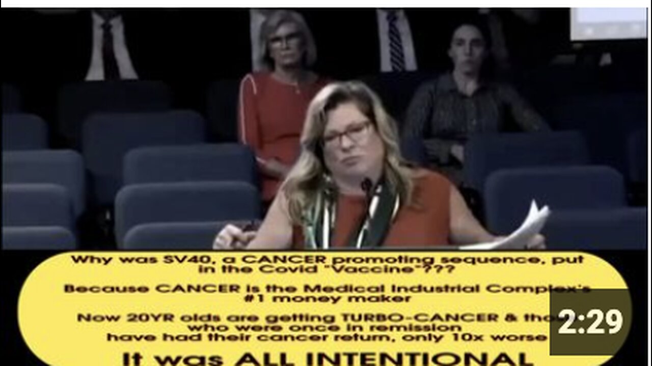 WHY WAS THIS CANCER PROMOTING SEQUENCE - used in the "Vaccines"