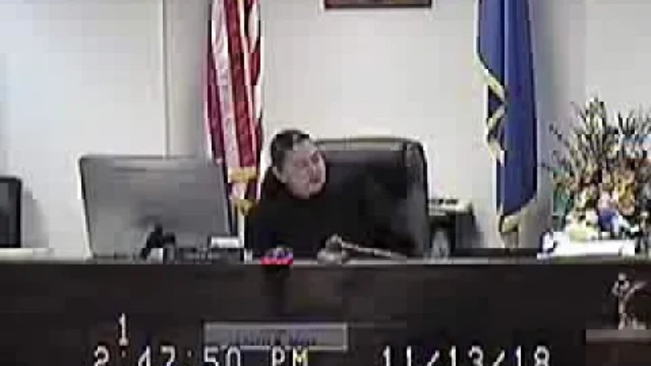 Sobczyk and Osborne matter in front of Family Court Judge Cheryl Moss 11/18