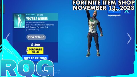 3 “NEW” EMOTES! FORTNITE ITEM SHOP (November 13, 2023)