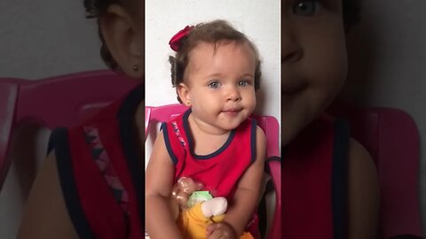 UMA DAS CRIANCAS MAIS LINDAS QUE VOCE VERA HOJE - #shorts #linda #bebe #viral