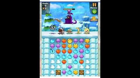 Best Fiends Level 28 Audio Talkthrough, Medal 2 Frozen Hill Tour