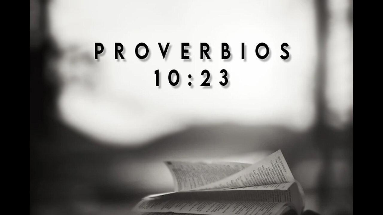 Proverbios 10:23