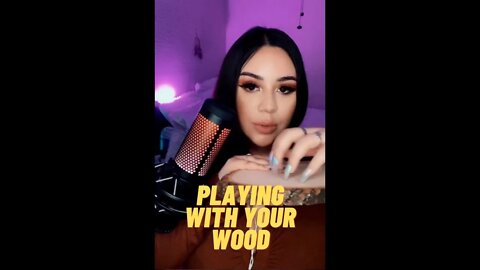 ASMR Wood Tapping and Tingles | #SHORTS