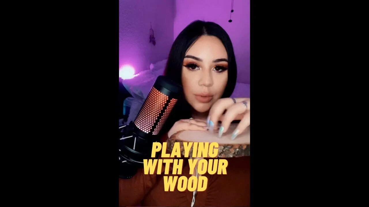 ASMR Wood Tapping and Tingles | #SHORTS