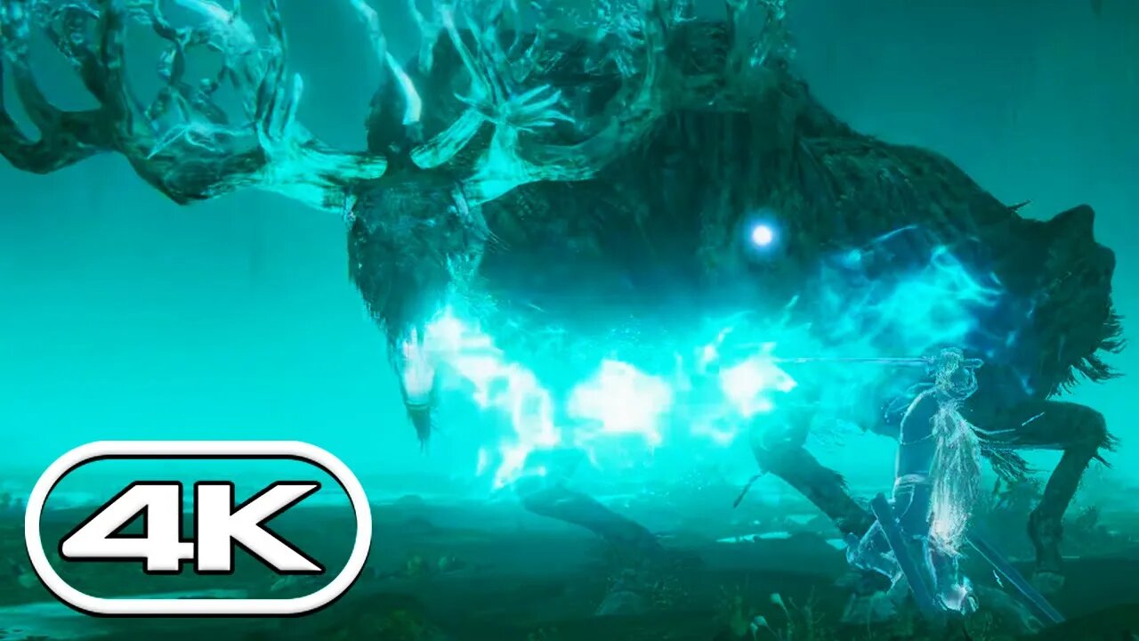 Elden Ring - Ancestor Spirit Boss Fight (4K HDR 60FPS)