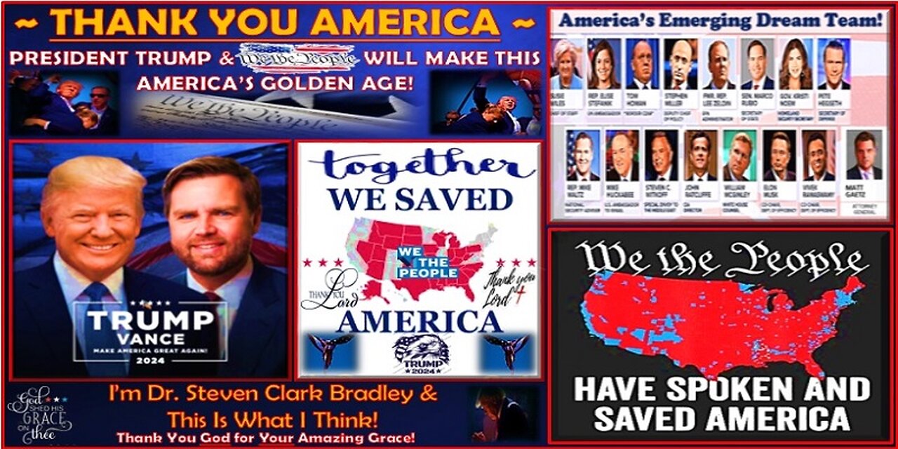 PRESIDENT TRUMP AND ‘WE THE PEOPLE' WILL MAKE THIS MOMENT AMERICA’S GOLDEN AGE!