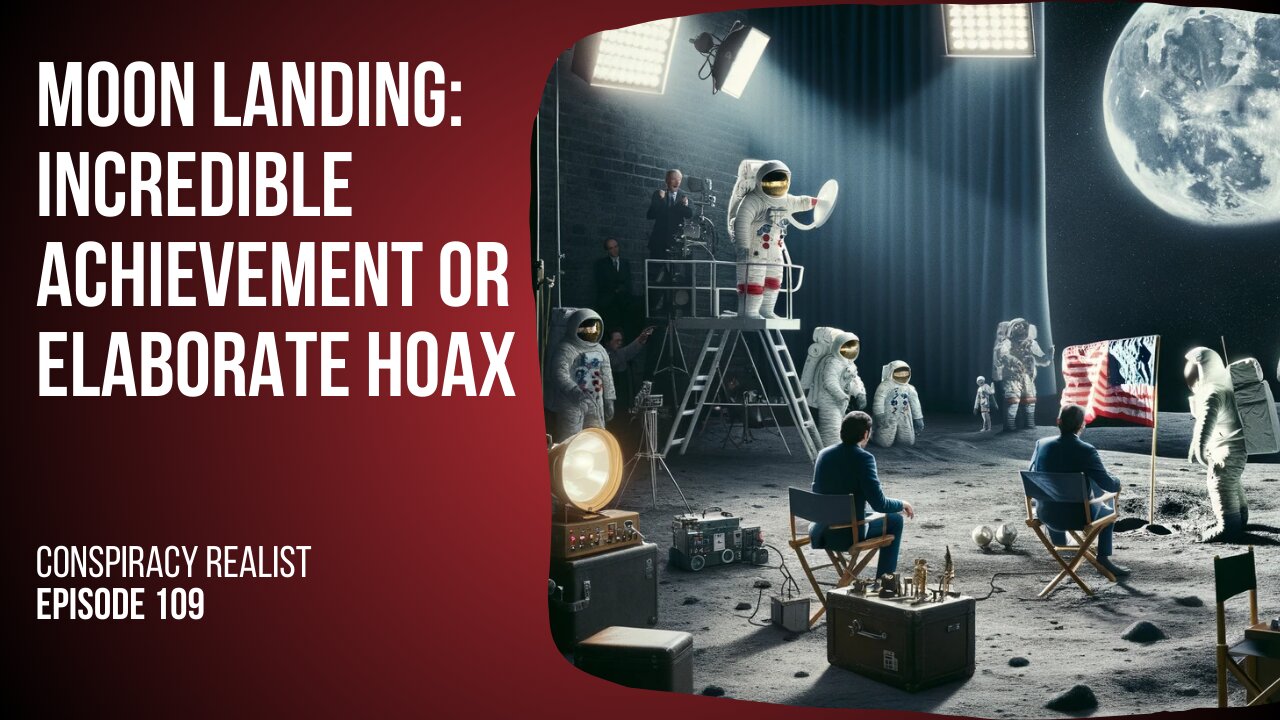 Moon Landing: Incredible Achievement or Elaborate Hoax? ⚫ Conspiracy Realist Ep 109