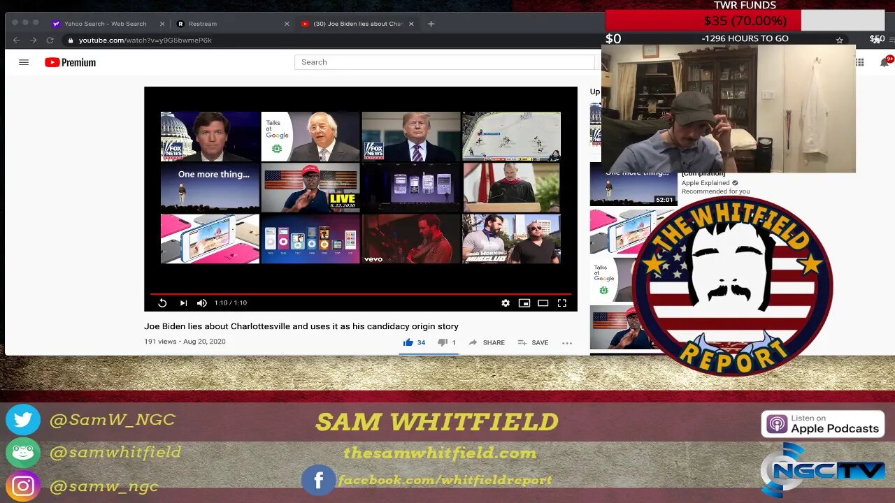 TWR Saturday | DNC Post Mortum - Creepy Uncle Joe’s Speech