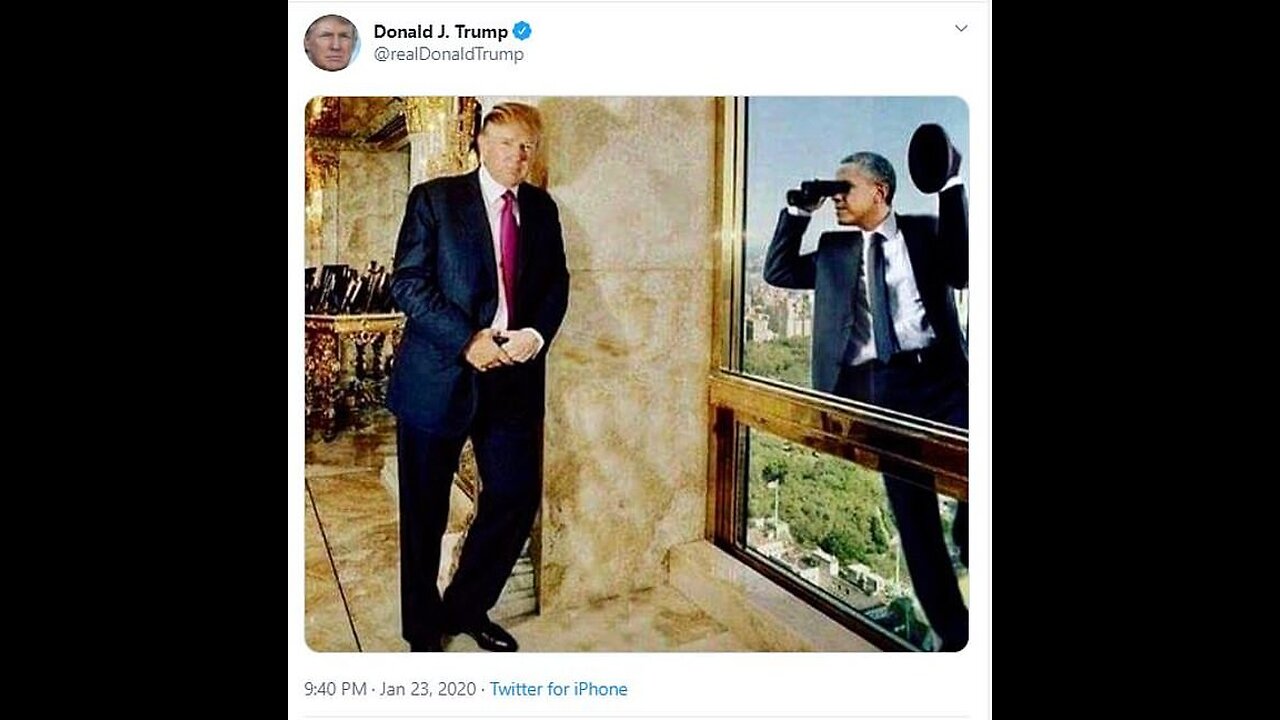 So they really were spying on trump.