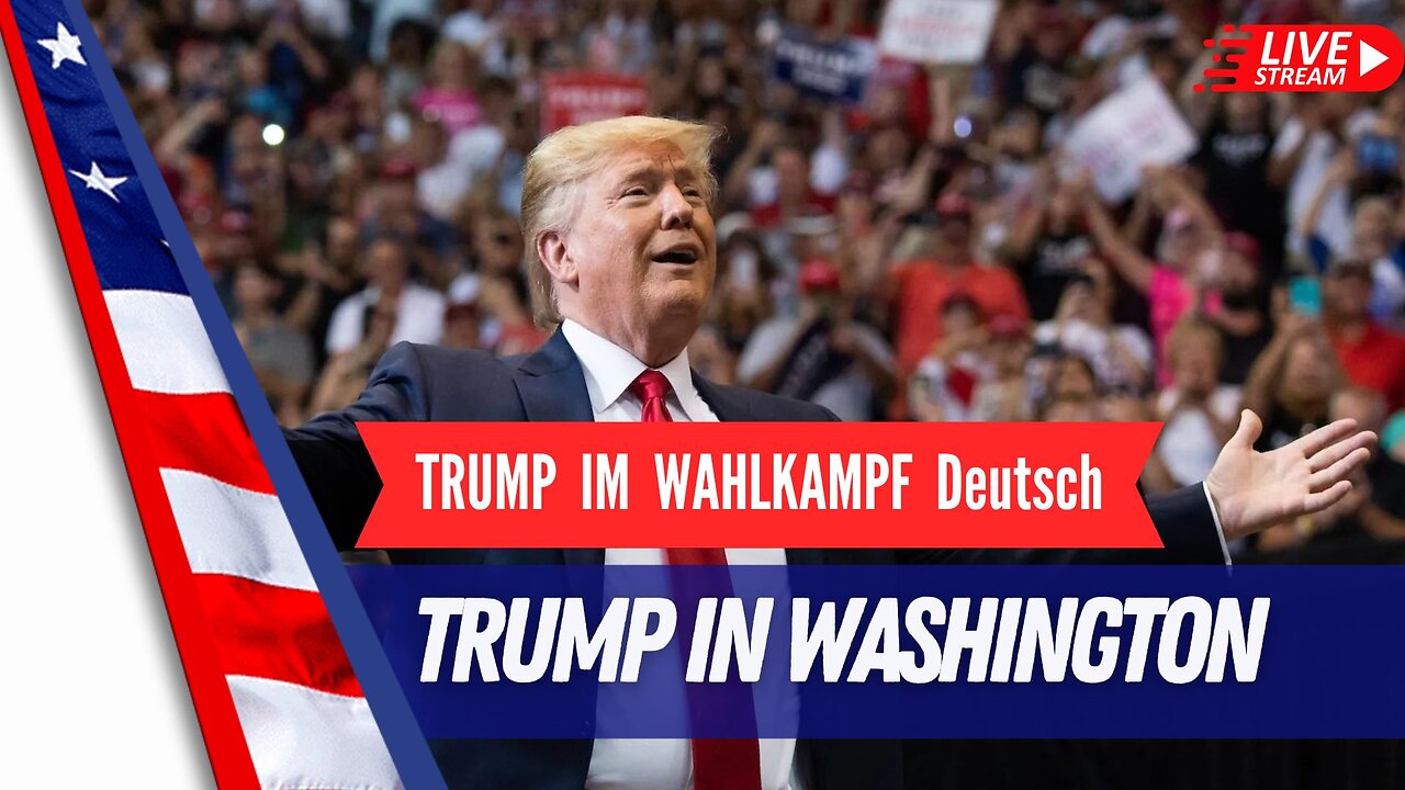 LIVE: Wahlkampfrede aus Washington