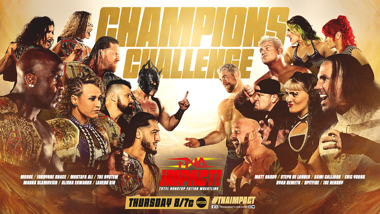 Massive 16-Person Tag Match: Champions Challenge! #shorts