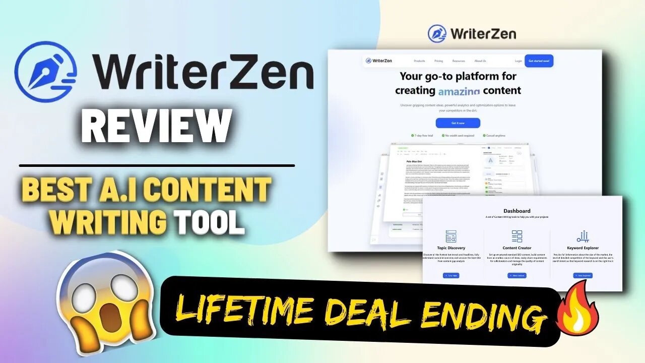 WriterZen Lifetime Deal Ending in 48H | Don't Regret Later BUY NOW with 60 Day Money Back Guarantee!