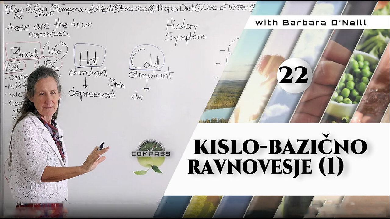 Kompas zdravja 22 | Kislo Bazično ravnovesje (1) | Barbara Oneill