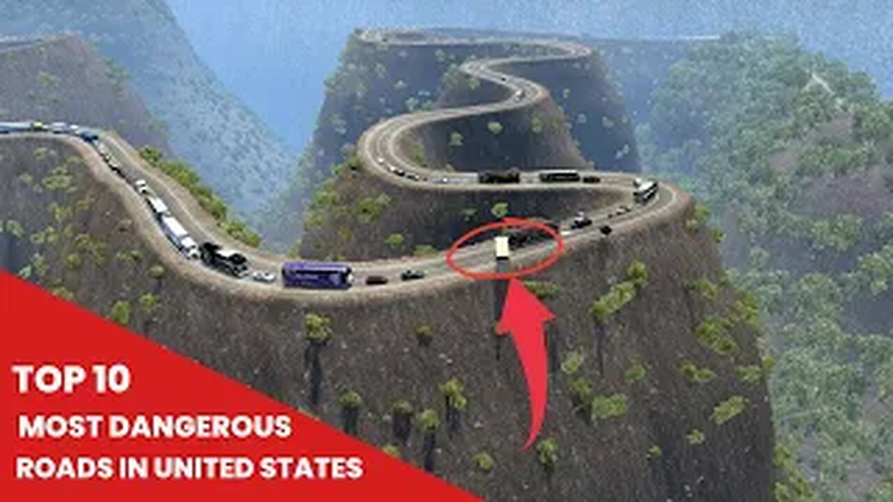 These Are The Most Dangerous Roads In The U.S. WATCH!!