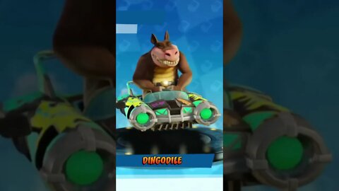 Dingodile Idle Animation - Crash Team Racing Nitro-Fueled