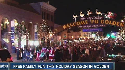 Golden, Colorado is ready for another holiday season