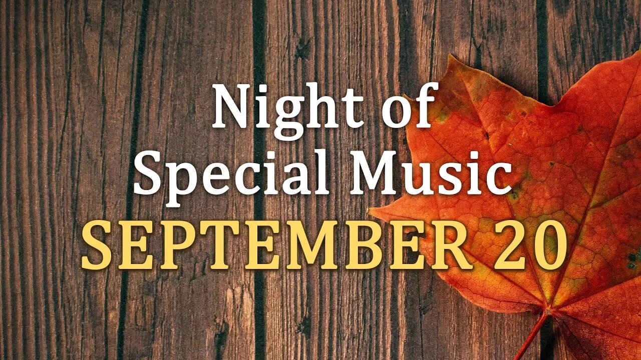 LIVE FOT Night of Special Music - September 20, 2019