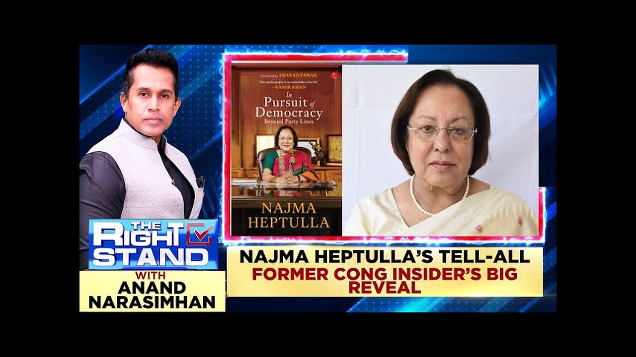 Former Manipur Governor Nazma Exclusive Interview With News18's Anand Narasimhan on #TheRightStand