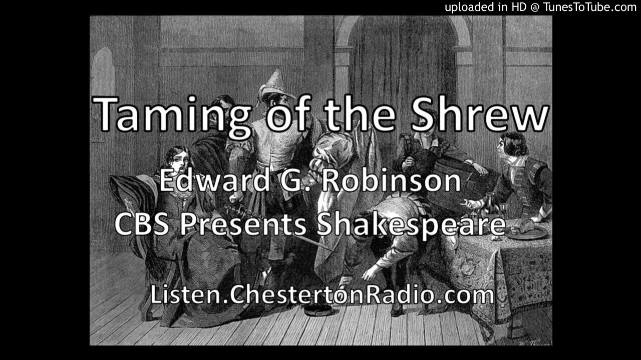 Taming of the Shrew - Edward G. Robinson- Columbia Presents Shakespeare