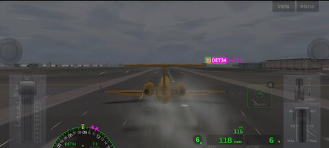 The worst weather || thunderstorm rain || Airline Commander