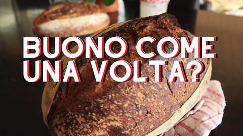 Perche il pane non e' piu' buono come una volta?